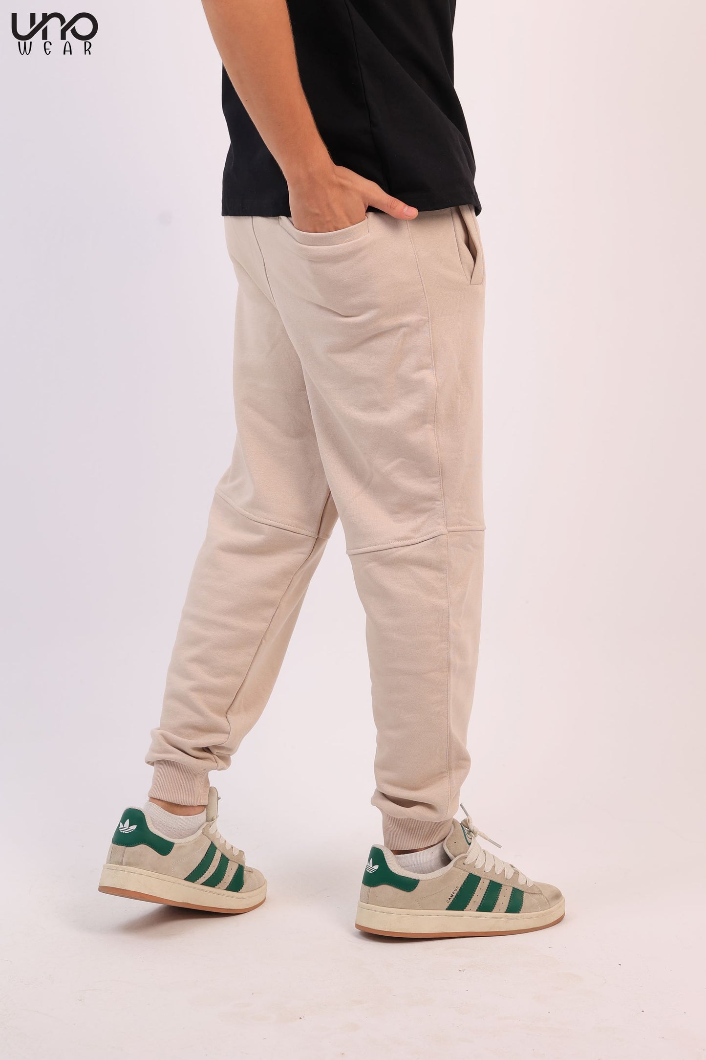 Beige Sweatpants